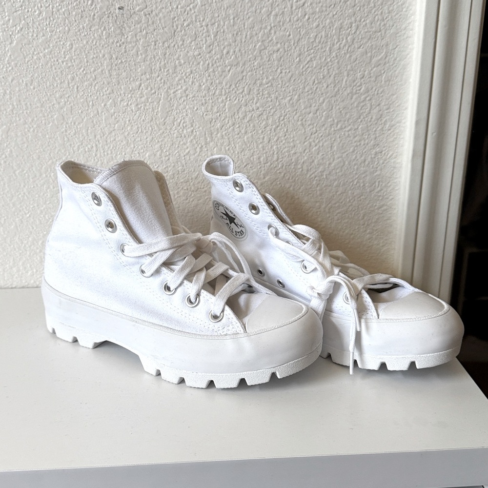 Converse All Star White High-Top Sneakers